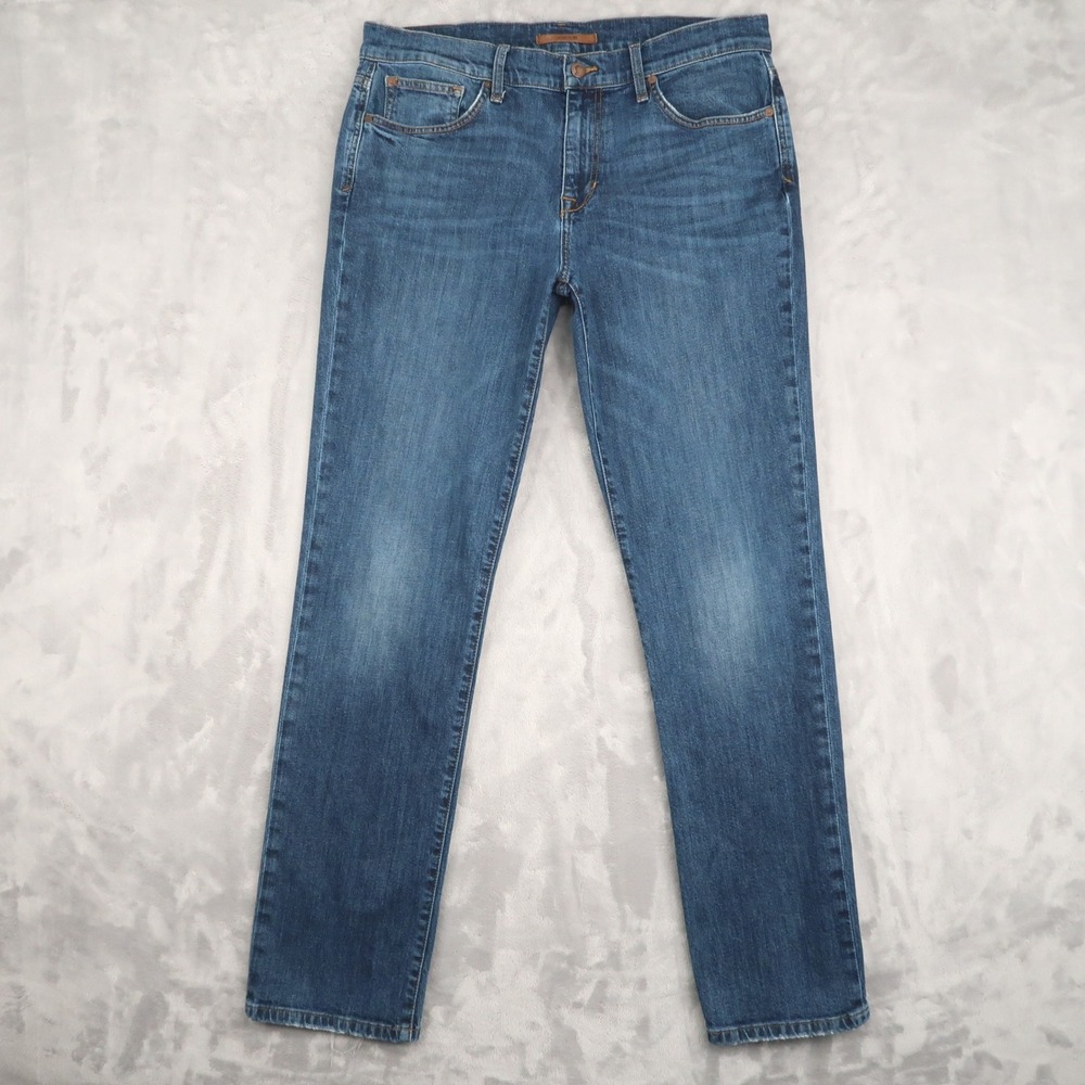 Joe's Jeans Mens 34 Fit 34x33 Blue The Classic Straight Leg Denim TYOBJE8229